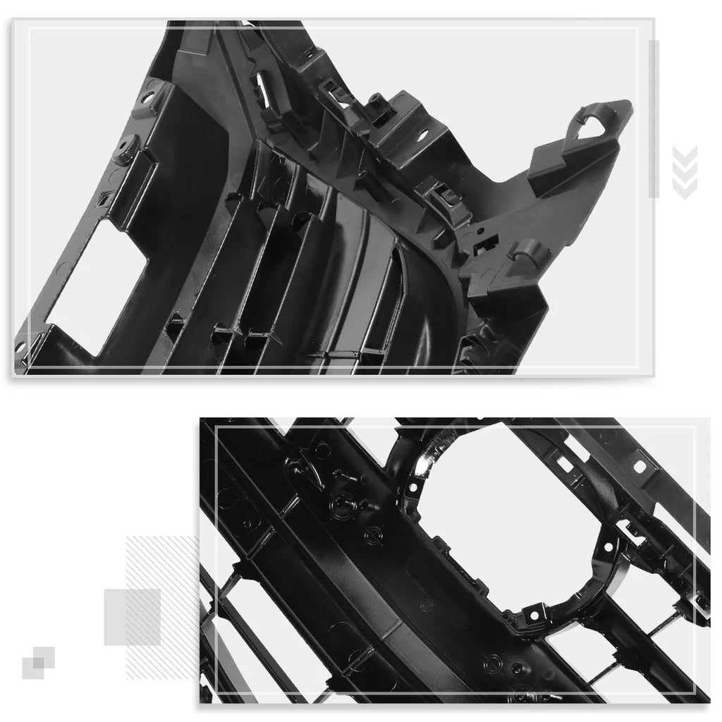 Front Driver Left Side Bumper Cover Grille Molding for BMW 530E 530I 540I (2017–2020)