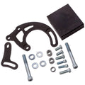 Water Pump Power Steering Bracket for Saginaw P Series (Black Anodized, 19–25)