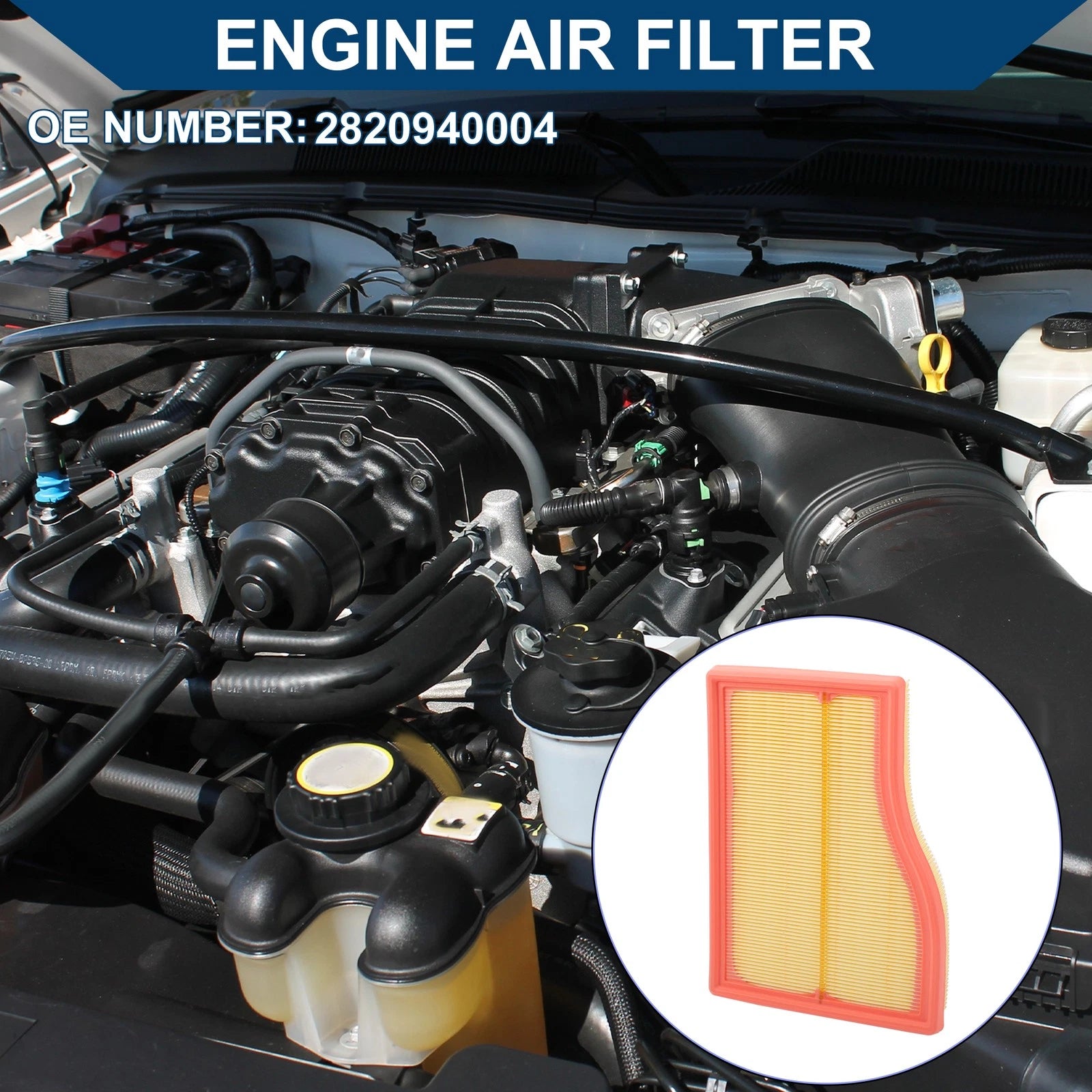 Car Engine Air Filter No. 2820940004 for Mercedes-Benz A177 A200 (2018)