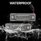 LED Rear License Plate Light for Europe BMW M5 5/7 Series E32 E34 Sedan