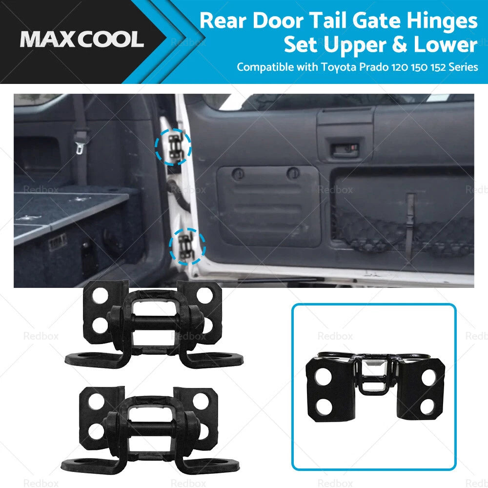 Rear Door Tail Gate Hinges Set for Toyota Prado 120 150 152 Series