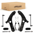 10PCS Front Lower Control Arm Sway Bar Tie Rod Kit for Hyundai Elantra (2011–2017)