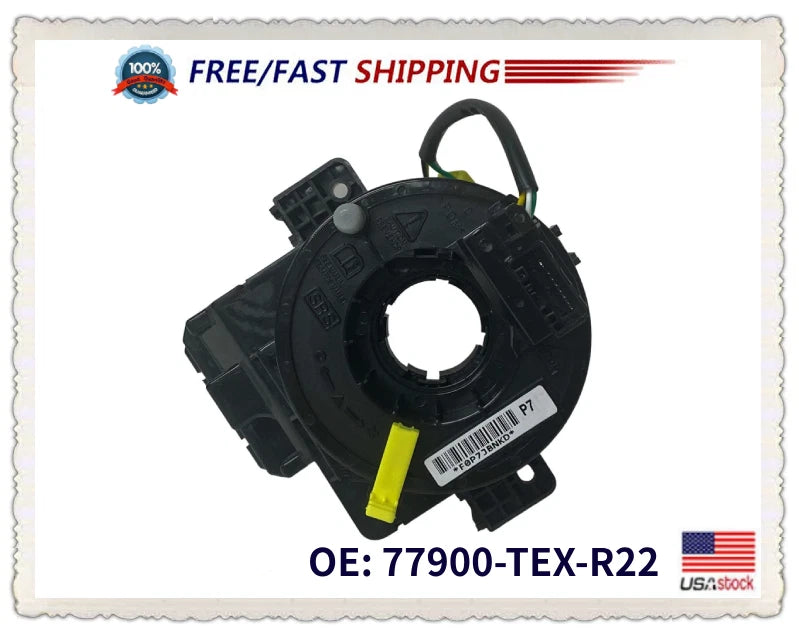Clock Spring for Honda Civic 5 Door Sport (2017–2018) 77900-TEX-R22