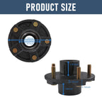 2X Trailer Idler Hub Kits for 3500 lbs Trailer Axle (5 on 5)