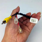 4 Pin Reverse Camera Video Wire Cable Adapter for Toyota Mazda