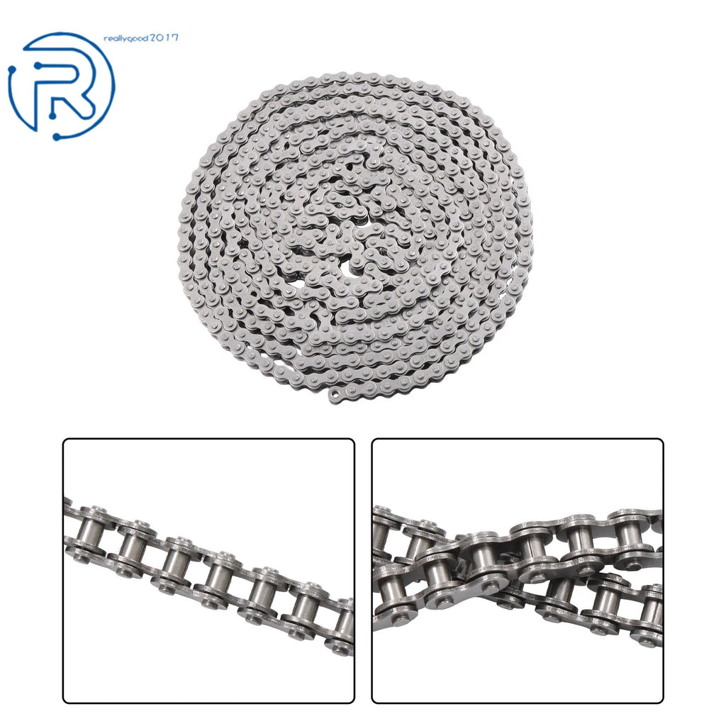 10 Feet of 25 Roller Chain for Various Applications