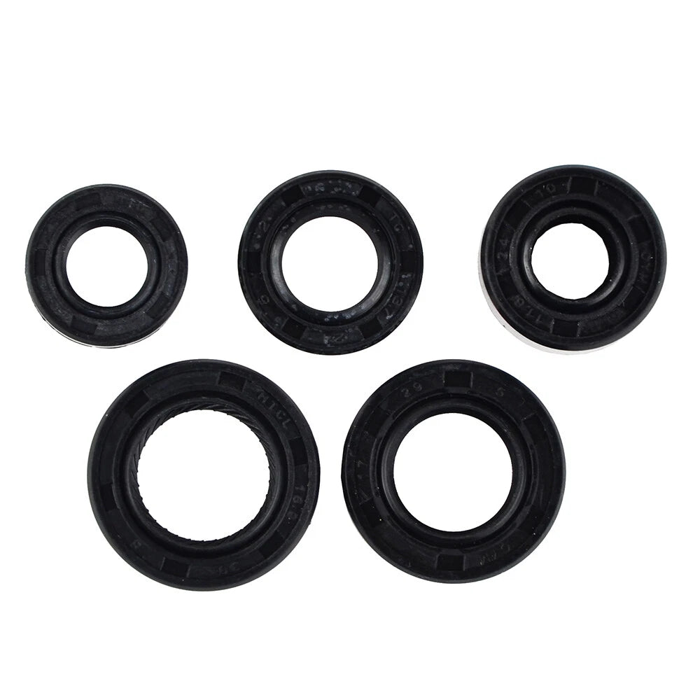 5X Oil Seal Kit for Honda Z50 Z50A Z50R C70 Passport SS50 S65 CT70 XL70 (1968–1999)
