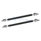Black Front Bumper Strut Stabilizer Support Bars for Honda Civic (2016-2021)
