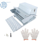 20lb Steel Automatic Chicken Feeder for Chickens (6-12)