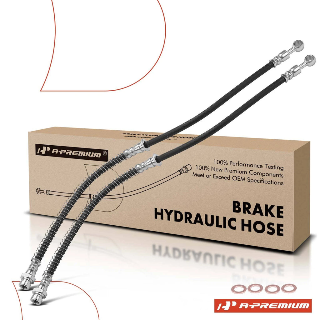 2X Front Brake Hydraulic Hose for Dodge Avenger Chrysler Sebring (1995–2000)