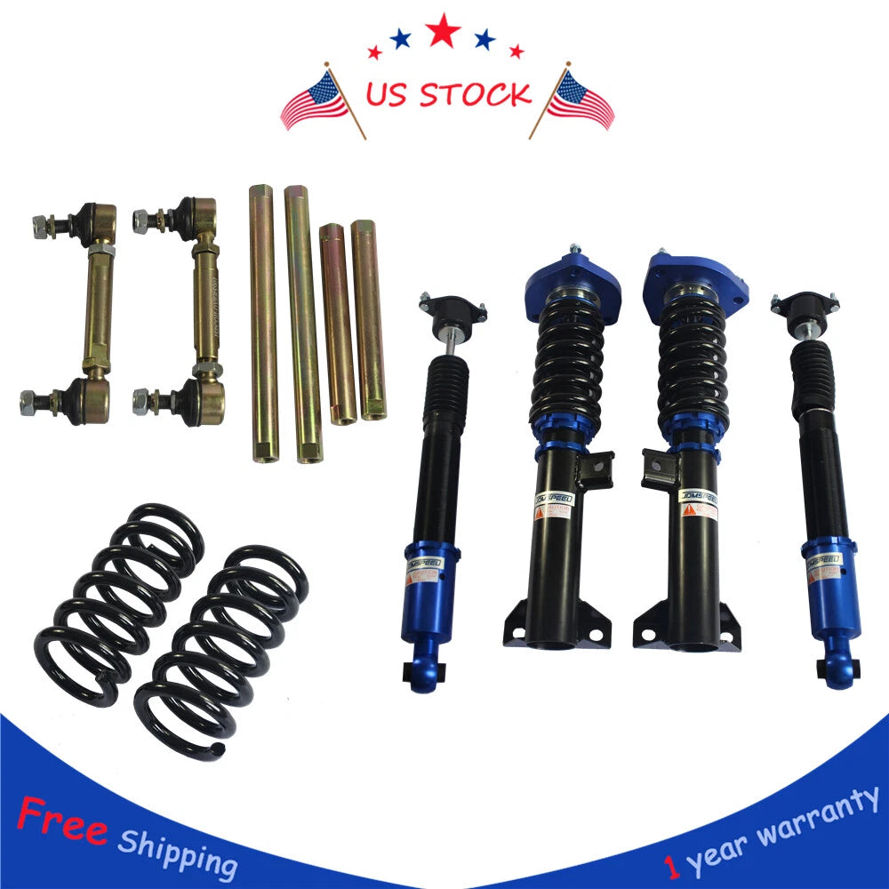 Set of 4 Coilovers for Mercedes-Benz C-Class W204 (2008–2014)