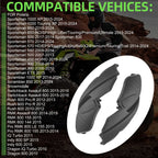 Black Hand/Wind Guard Kit for Polaris Sportsman (2003–2023)
