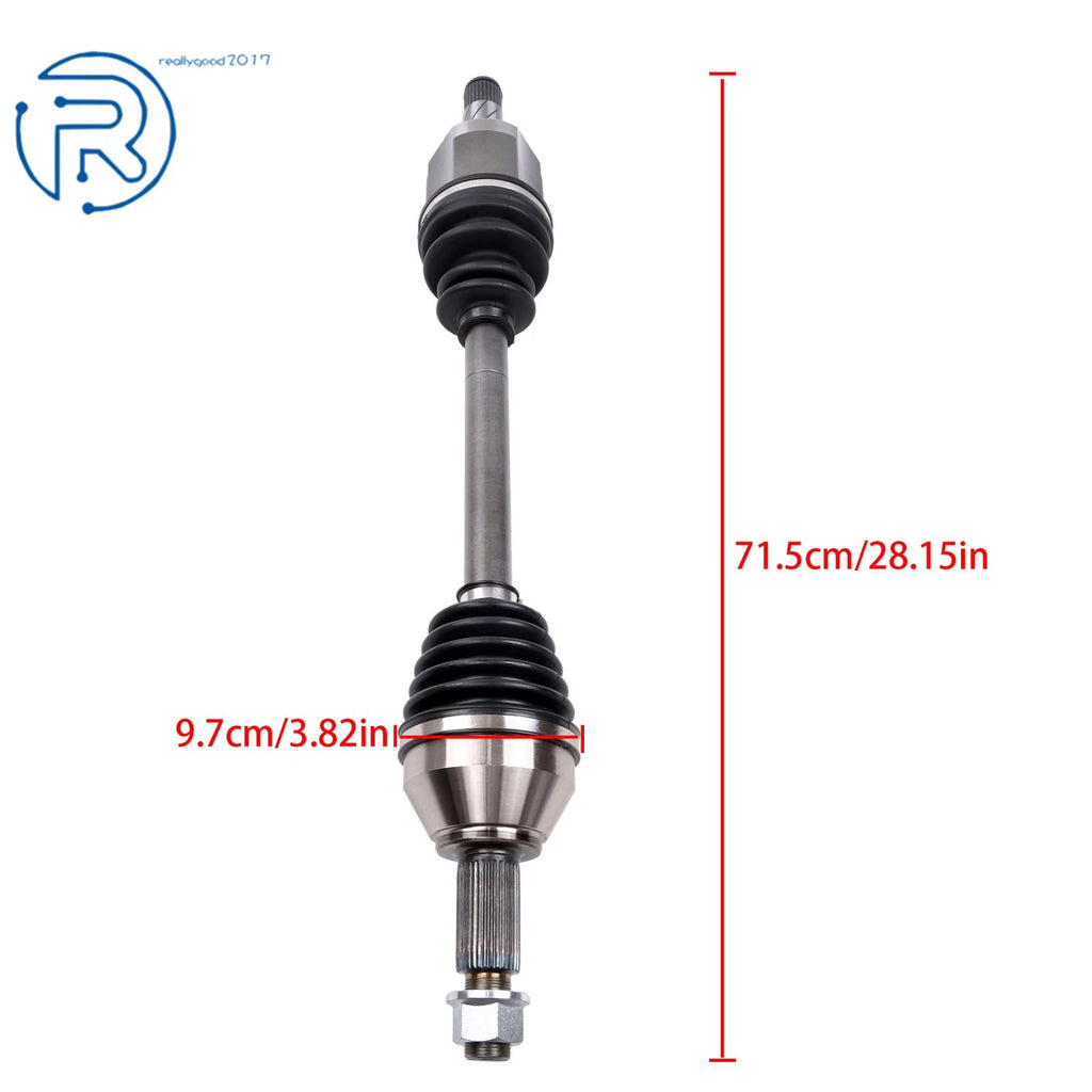 Front Driver Side CV Axle for Nissan Pathfinder (2013–2017) Infiniti JX35 QX60