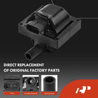 1x Ignition Coil & 8x Iridium Spark Plugs for Chevy Impala (2000-2020)