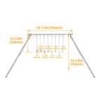 Set of 8 Steel Spinning Targets for .22 Rimfire