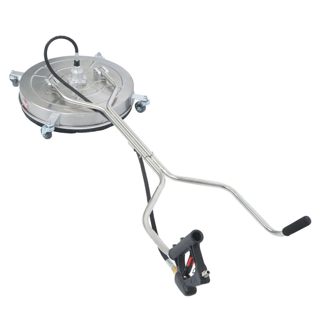 24" Pressure Washer Surface Cleaner with Handles & Wheels