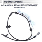 ABS Wheel Speed Sensor for Subaru Impreza (No. 27540FG031/27540FG030)