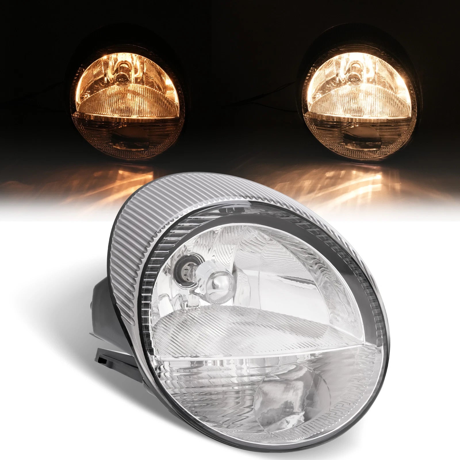 Right Side Headlight Assembly for Ford Thunderbird (2003–2005) w/Bulb