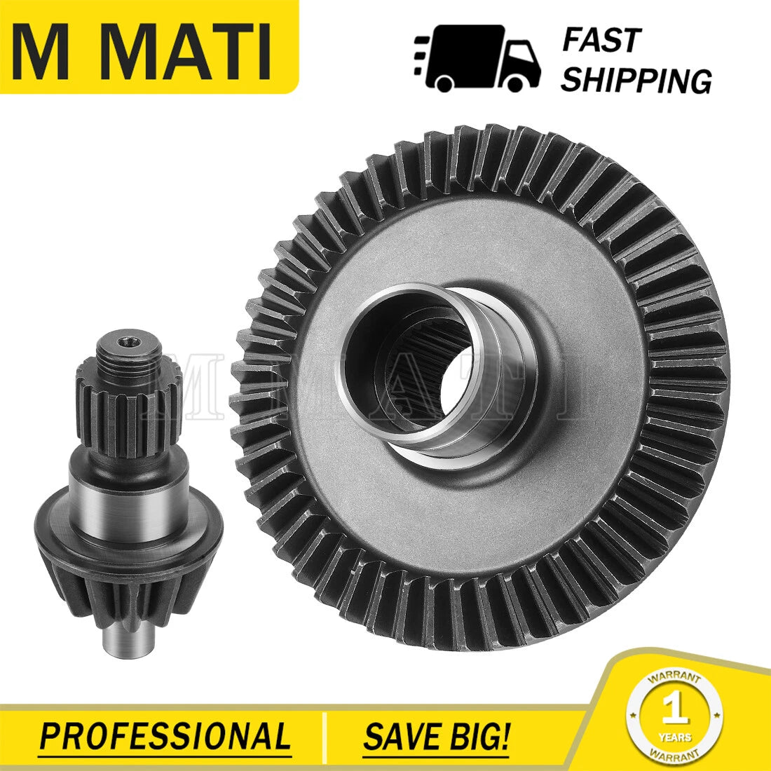 Final Drive Differential Ring & Pinion Gear for Honda TRX350FE/FM/TE/TM (2000–2006)