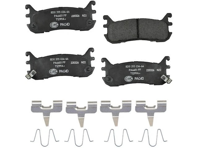 Rear Brake Pad Set for Mazda Miata (1994–1997, 1999–2005) VF464DZ
