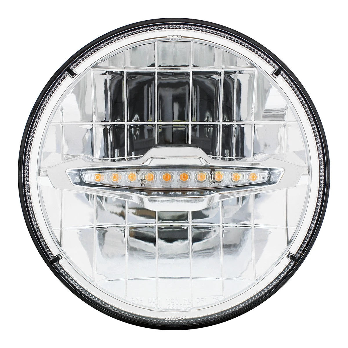 LED Headlight 7 Inch High Power with Amber Position Light for Ultrx (2021–2021)