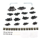 CNC Alloy Black Fairing Bolt Bodywork Screws Nuts for Kawasaki