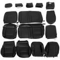 Set of 2 HECASA Seat Covers for Chevy Silverado LT (2014–2018)