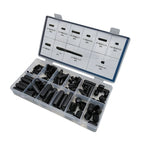 130 Pcs PVC Dust Covers for Threaded Pipes and Fittings (Industrial Use)