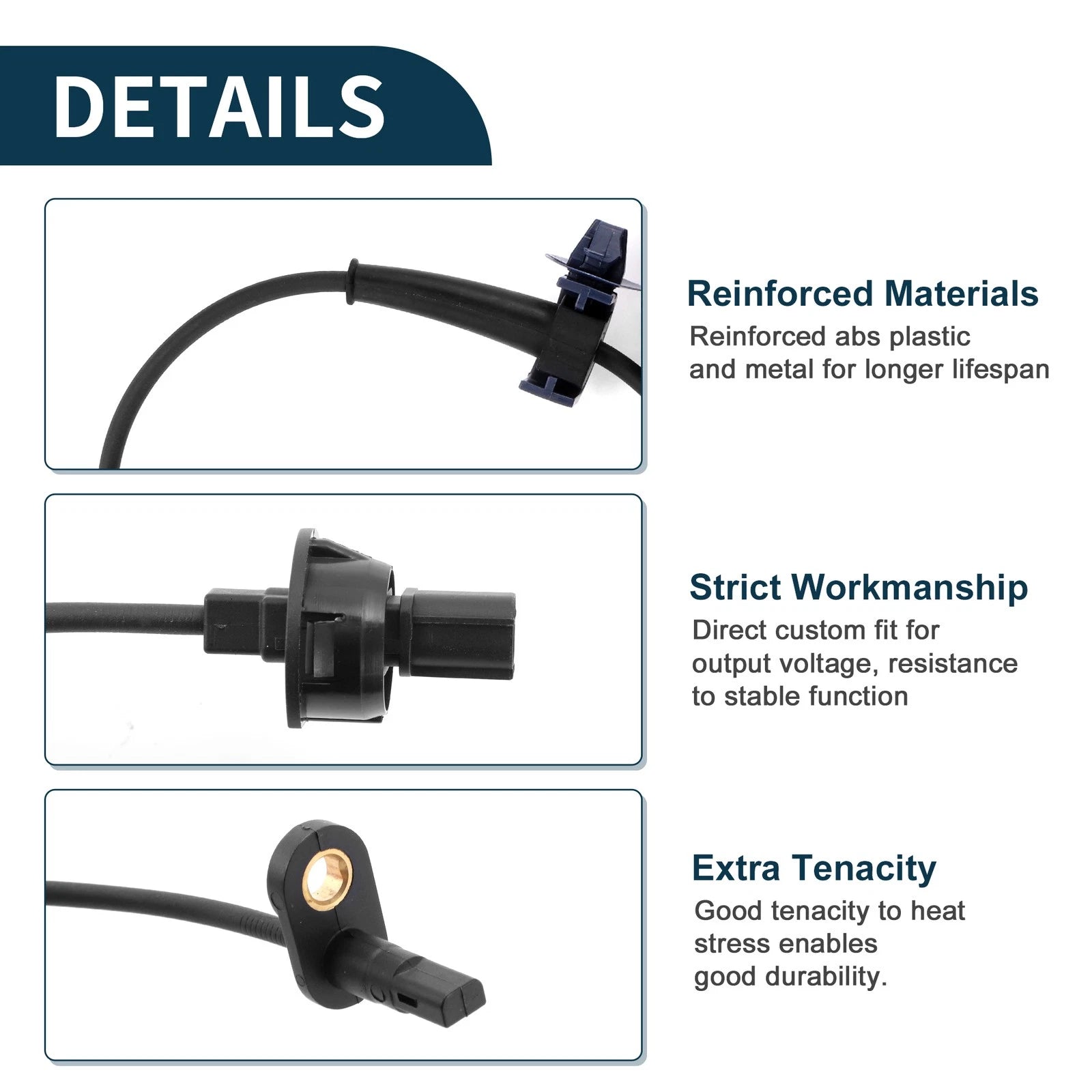 ABS Wheel Speed Sensor No. 57455-SMG-E01 for Honda Civic (1996–2000)