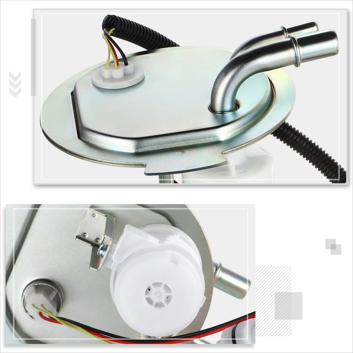 OE Factory Headlights for GMC Sierra 1500-3500 (2007–2014) Chrome Housing