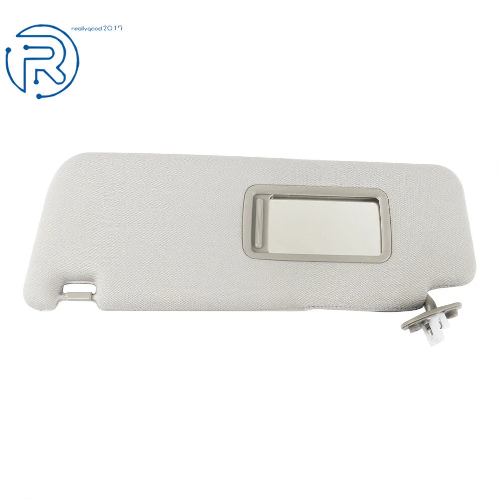 Driver Side Sun Visor for Toyota 4Runner (2010-2022) - Light Gray Cloth
