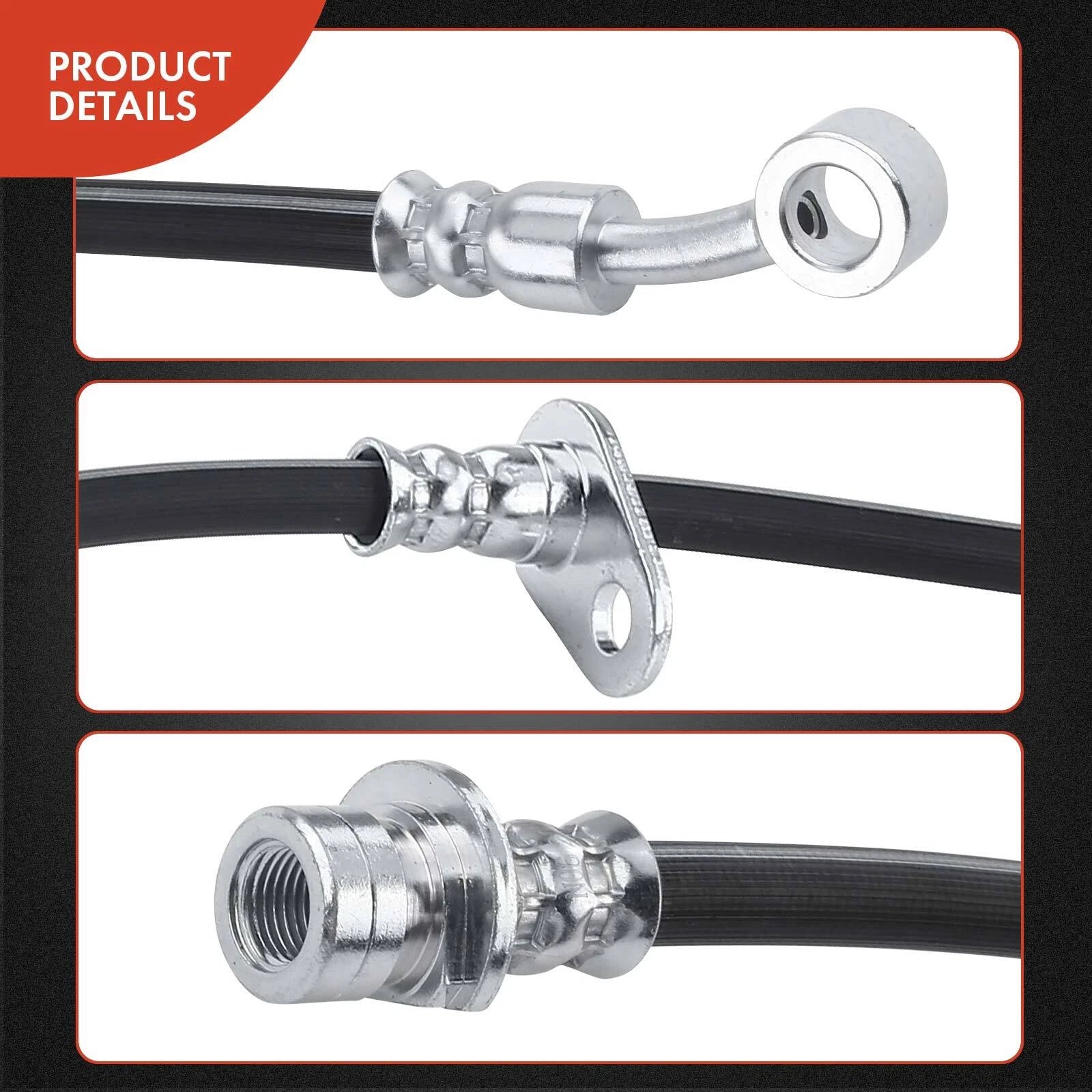 Front Right Brake Hydraulic Hose for Honda Accord (2018–2021)