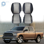 Set of 2 Cloth Seat Covers for Dodge Ram 1500 2500 (2009–2012)