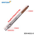 Propeller Shaft for Tohatsu Outboard 30HP 40HP (2T) (3C8-64211, 3C8-64211-0)