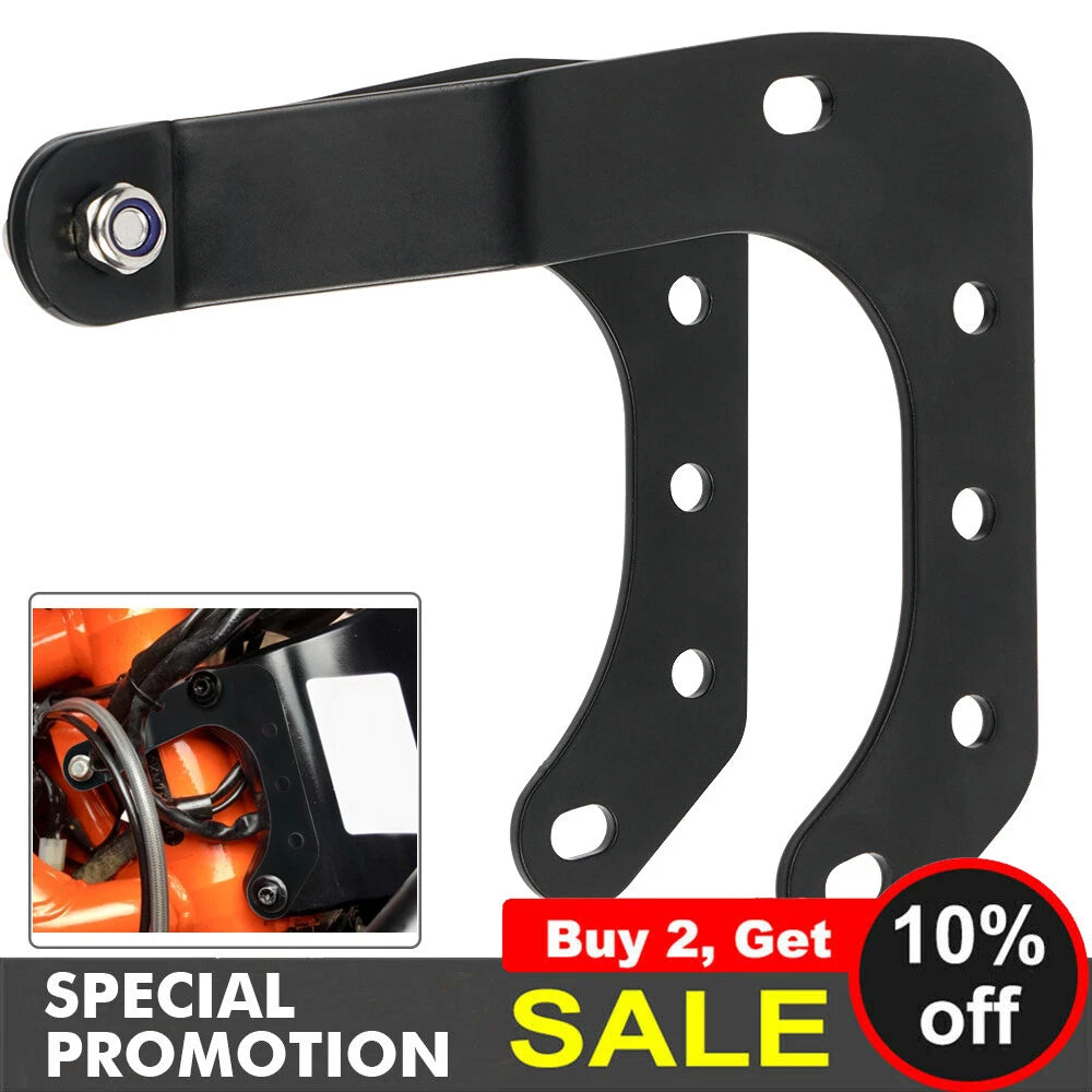 CNC Stainless Steel Neck Brace Support Set for KTM 790 Adventure/890 Adv (2018–2022)