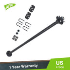 2,000lbs Trailer Axle for Trailers RVs Trucks (4 Lug, 4' 57' Hub Face)