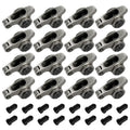 Set of 1.50 Ratio 3/8" Stainless Steel Roller Rocker Arms for SBC 350 (1969–1995)