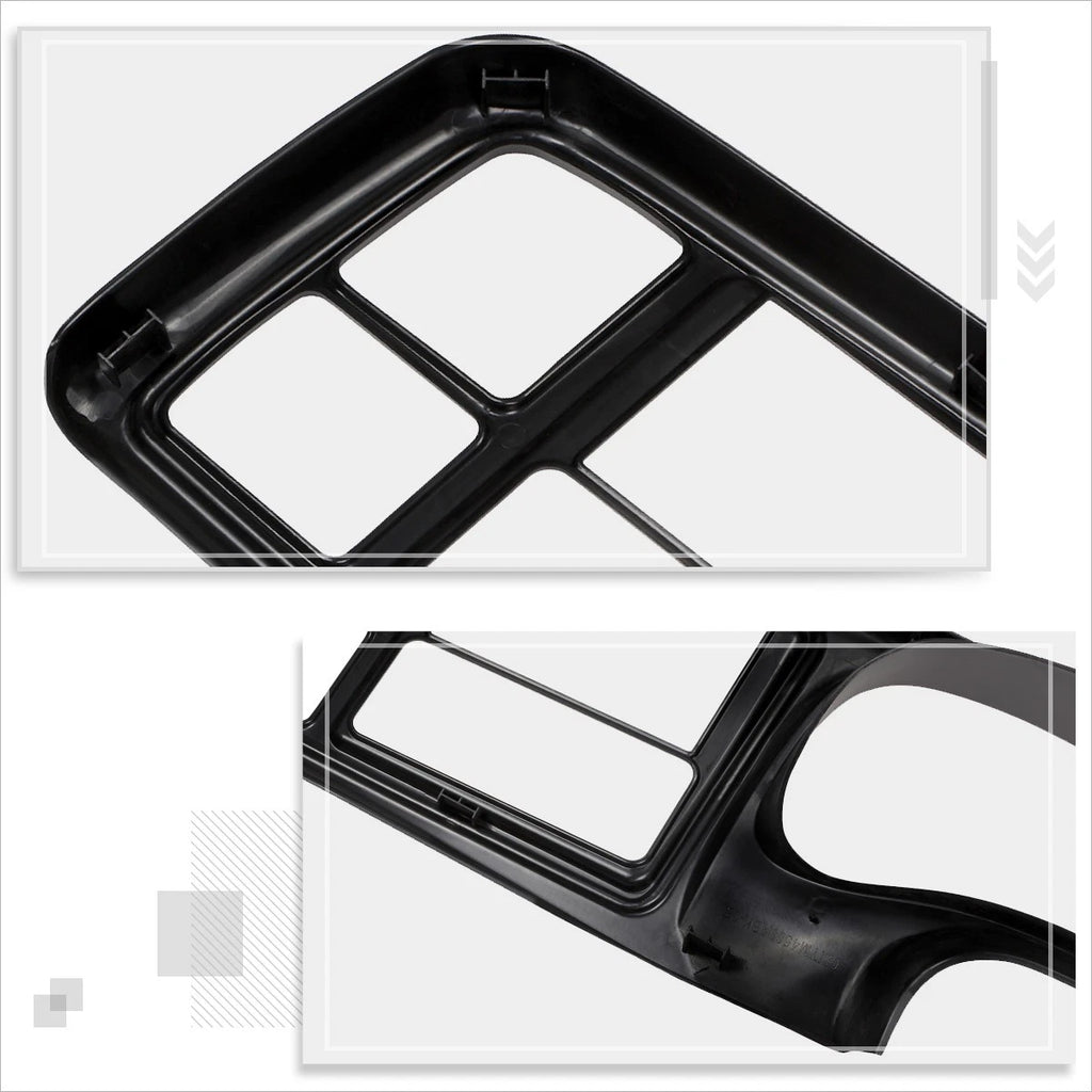 Fog Light Cover for Mercedes-Benz GLC43 AMG (2017–2019) Black