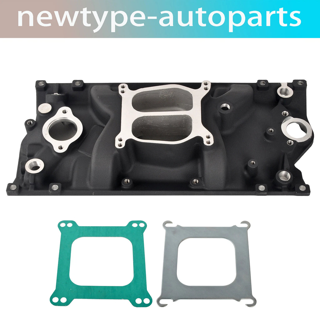 SBC Chevy Dual Plane Intake Manifold for Vortec 350 Heads (1996–2002)
