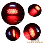 LED Cat Eye Tail Light License Plate Lamp for Harley Dyna Softail (2006-2023)