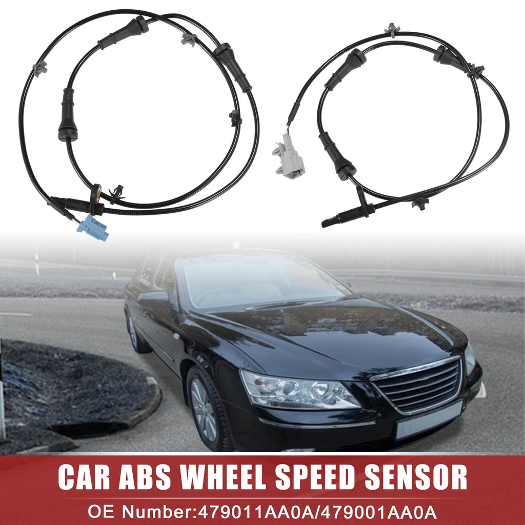 Set of 2 Rear ABS Wheel Speed Sensors for Nissan Murano (No. 479011AA0A/479001AA0A)