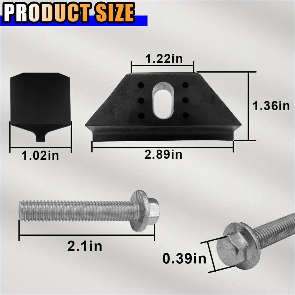 Battery Hold Down Block & Bolt for Chevy Silverado, Suburban, Colorado, S-10