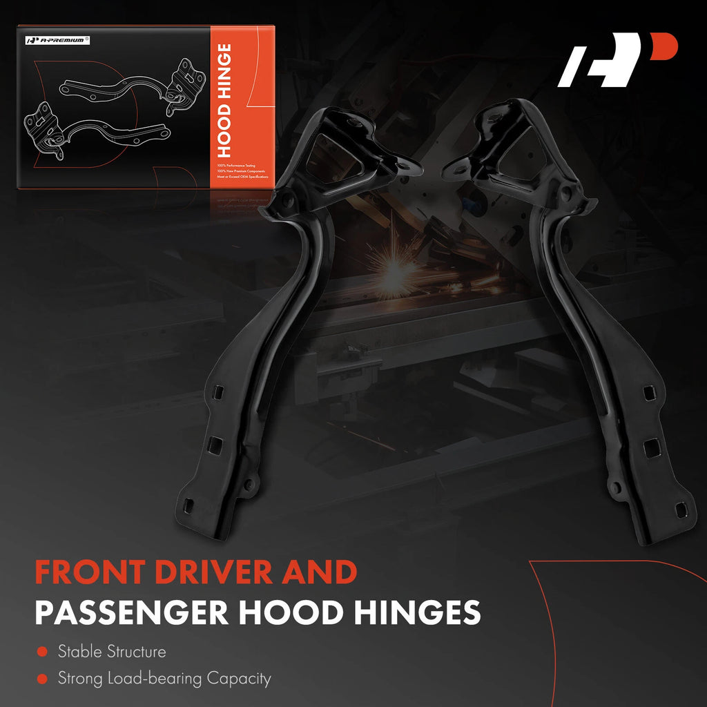 2Pcs Steel Hood Hinge for BMW X3 X4 (2018–2023)
