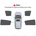 Magnetic Sun Shades for Nissan Tiida (2004–2010) C11 Hatch Front Windows