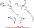 Genuine OEM Hybrid Charging Port Cover for BMW (2013–2017) 61139343121