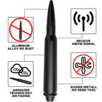 5.7" Black Bullet Antenna Mast for Jeep Wrangler JK/JL Gladiator (2007–2023)
