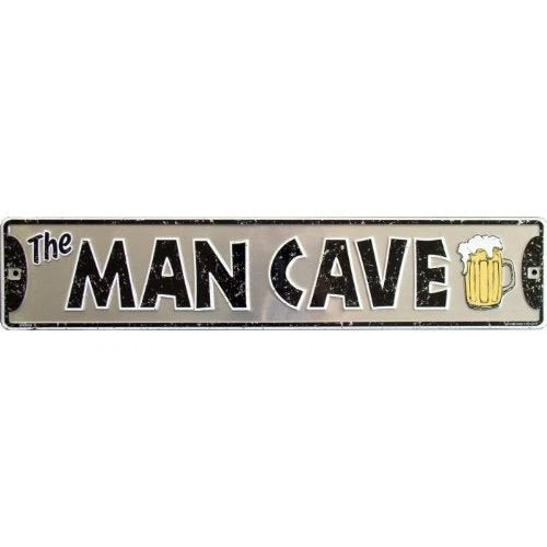 Street Sign Plate for Man Cave Home Bar Shop