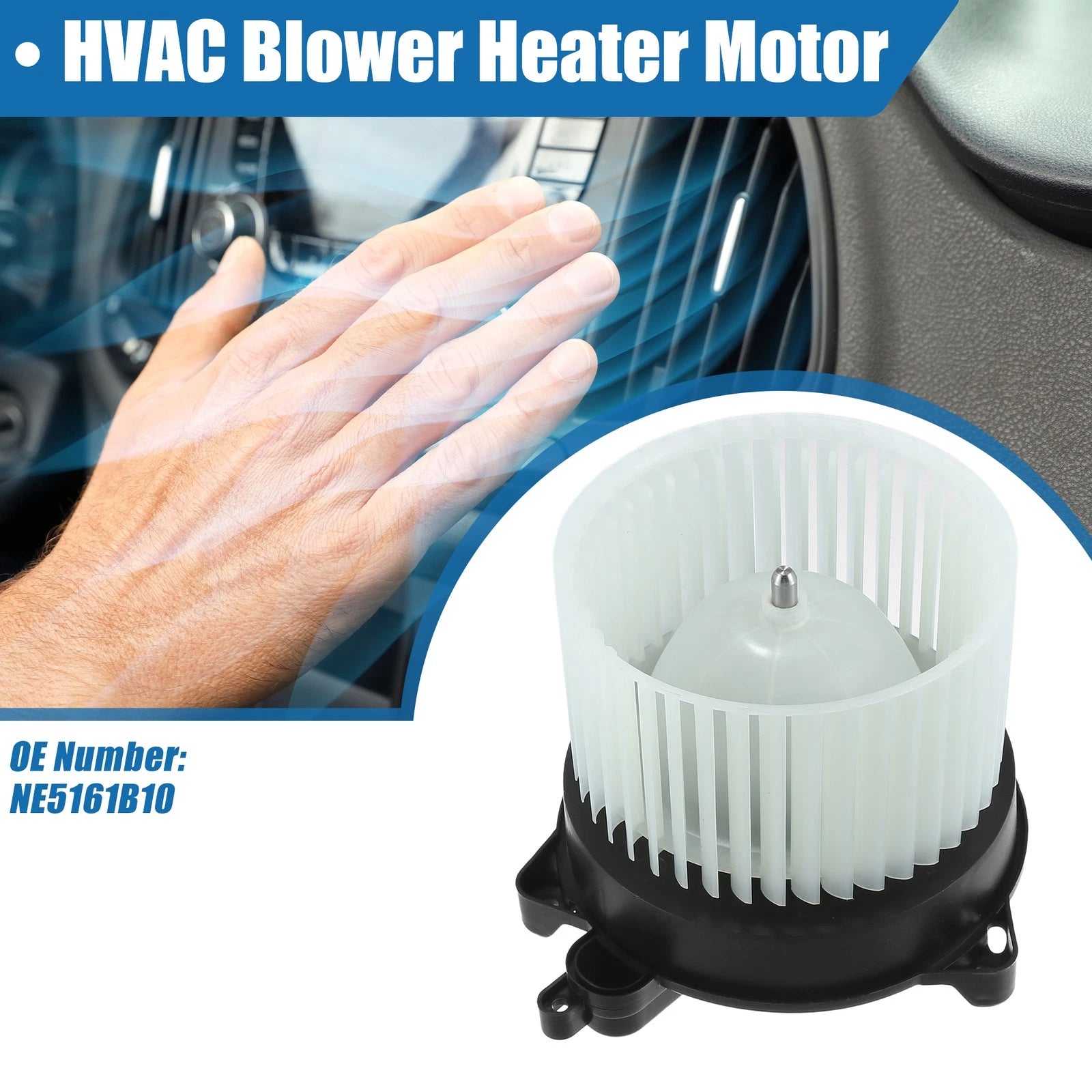 HVAC Heater Blower Motor Assembly No.NE5161B10 for Mazda MX-5 Miata (2006–2015)