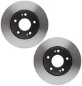 Set of 2 Front Coated Disc Brake Rotors 280mm for Hyundai Kia