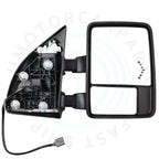 Power Heated Clearance Arrow Signal Tow Mirrors for Ford F250 (1999–2007)